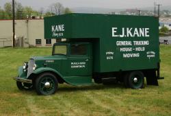 Vintage 1930s KANE delivery truck
